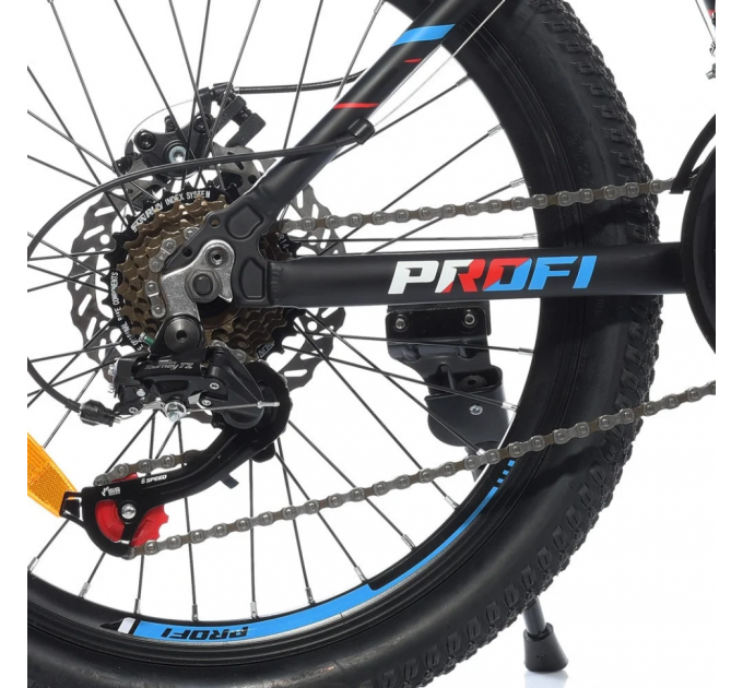 Велосипед "OPTIMAL" PROF1 G20OPTIMAL A20.3 20 д. Алюм.рама12,5", SHIMANO 21SP, алюм.DB, FW TZ500, черный