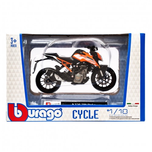 Детская модель Мотоцикла "KTM 250 Duke" 18-51030-4 масштаб 1:18