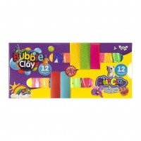 Комплект креативного творчества "Air Clay+Bubble Clay" ARBB-02-01U неоновый цвет