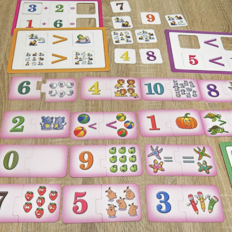 Детская развивающая настольная игра "Цифры" 0475 от 3 лет