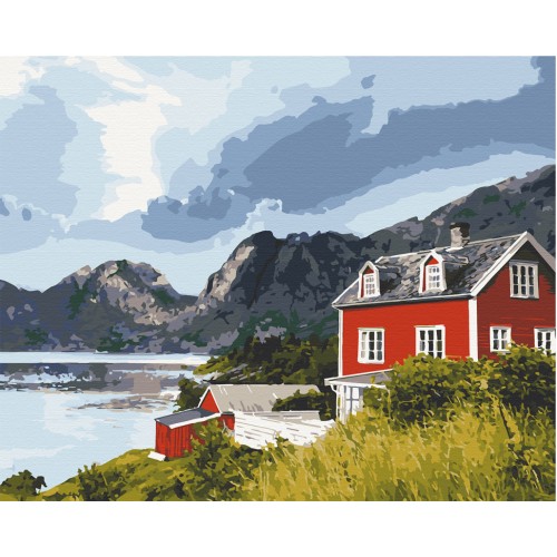 Картина по номерам. Art Craft "Фьорды Норвегии" 40х50 см 10569-AC