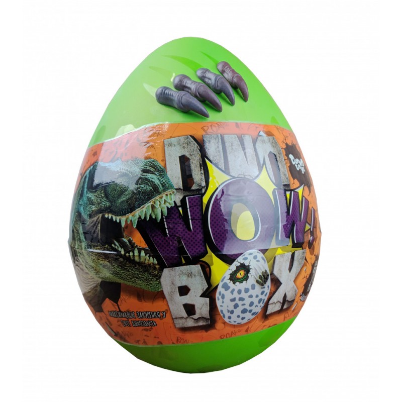 Детский набор для творчества в яйце "Dino WOW Box" DWB-01-01U, 20 предметов