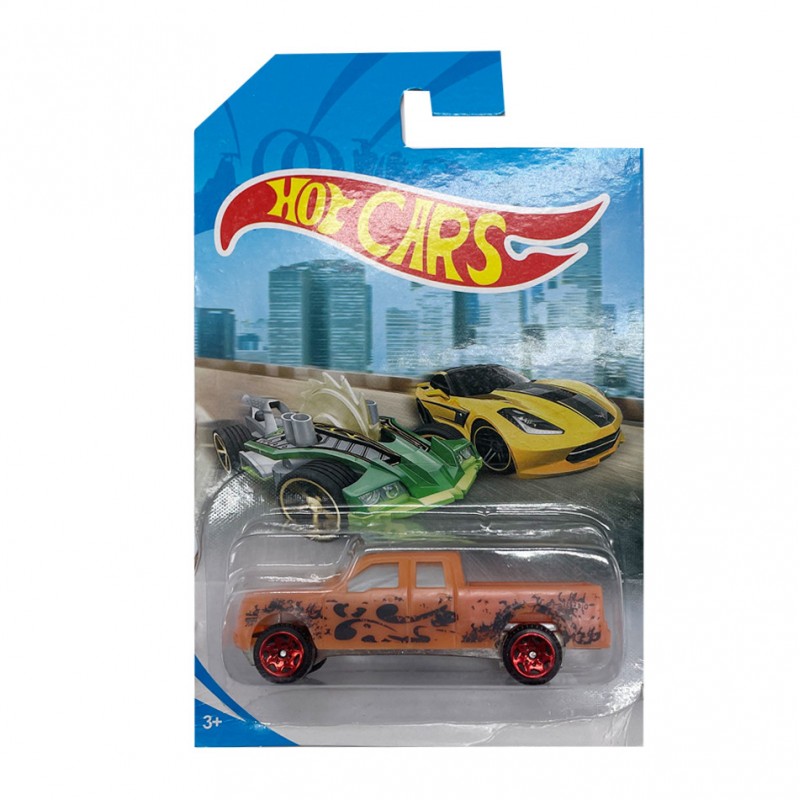 Машинка игровая металлическая Hot cars 324-98-2 меняет цвет, масштаб 1:64