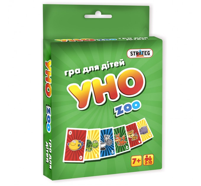 Настольная игра "Уно zoo" 7016 (укр.)