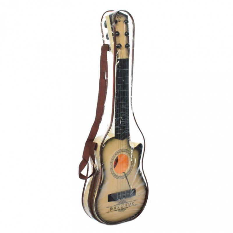 Игрушечная гитара 180A14 пластиковая 54 см
