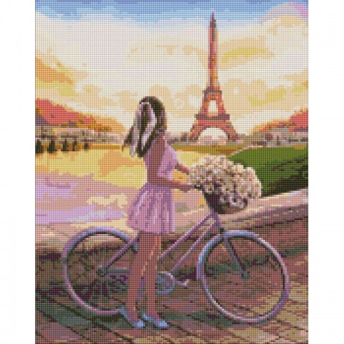 Алмазная мозаика "Романтика в Париже" ©Kira Corporal AMO7439 40х50 см Идейка