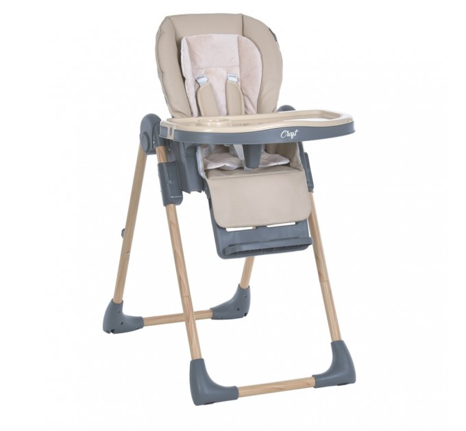 Стульчик для кормления CRAFT ME 1115-W Beige, до 15 кг