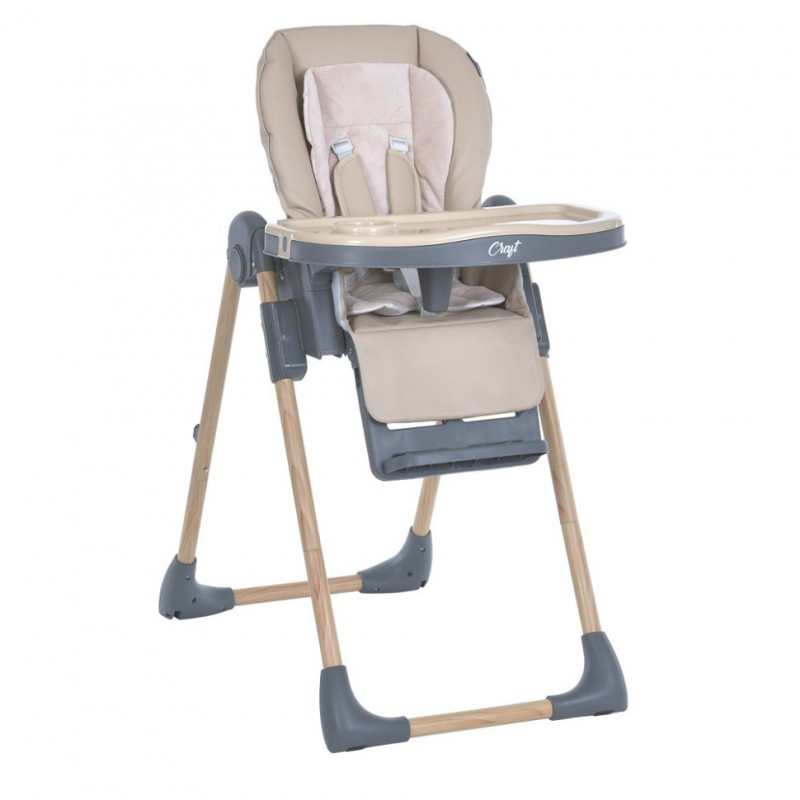 Стульчик для кормления CRAFT ME 1115-W Beige, до 15 кг