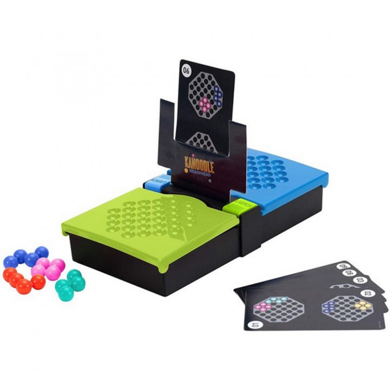Настольная игра головоломка "IQ game toys" IQ-5 игровое поле, шарики, 40 карточек