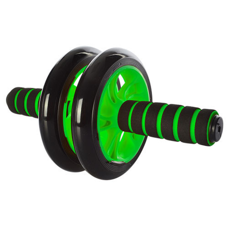УЦЕНКА!!! Тренажер колесо для мышц пресса MS 0872(Green)-UC диаметр 14 см