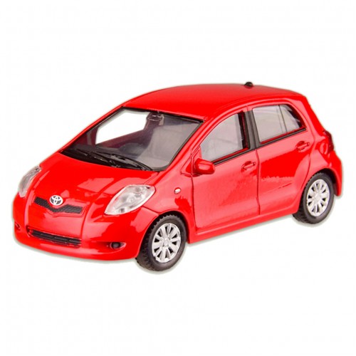 Машина металлическая TOYOTA YARIS "WELLY" 44003CW масштаб 1:43