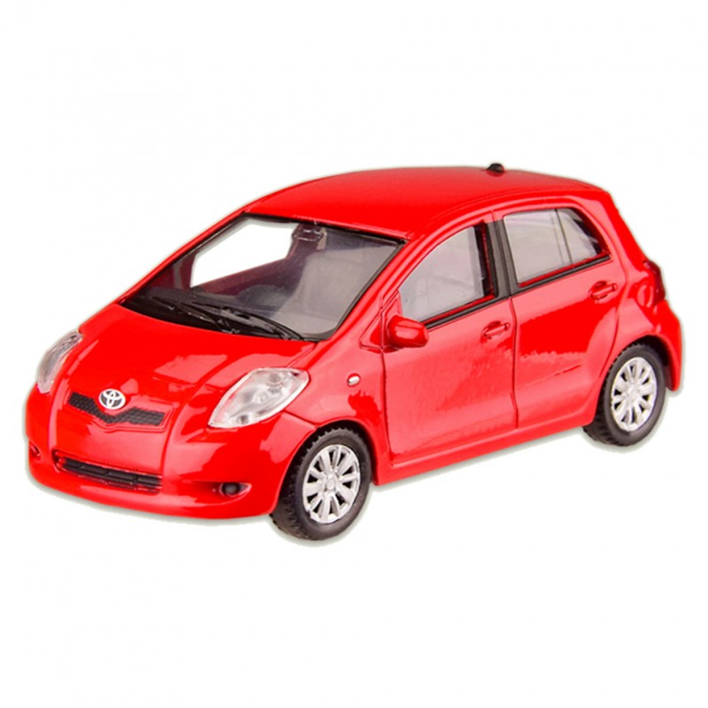 Машина металлическая TOYOTA YARIS "WELLY" 44003CW масштаб 1:43