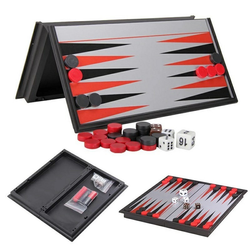 Нарды магнитные | Magnetic Folding Backgammon 3820UB (RL-KBK)