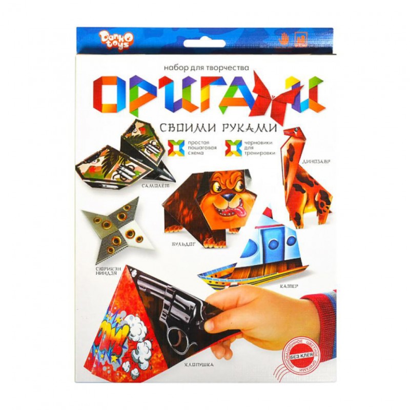 Набор для творчества "Оригами" Ор-01-01…05, 6 фигурок
