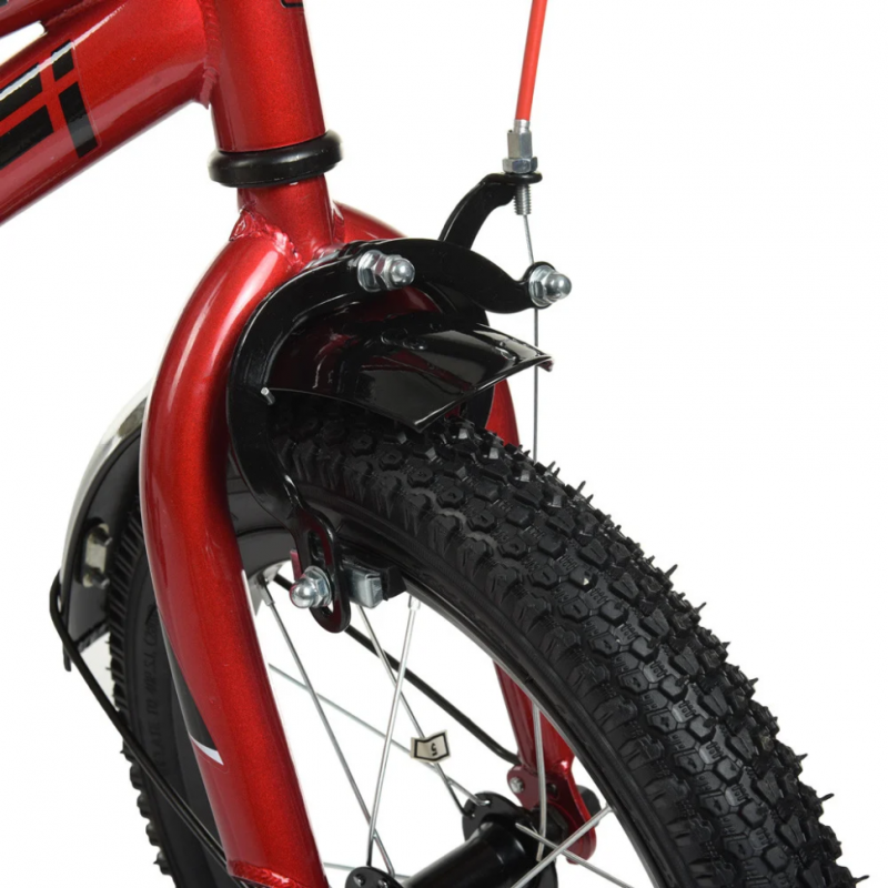 Велосипед детский PROF1 Y14221 14 дюймов, красный