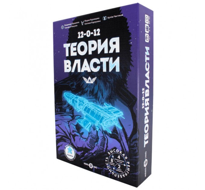 Настольная игра "Теория Власти" Muravey Games 0038FGS