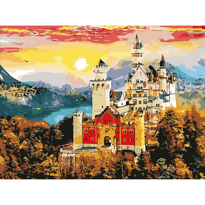 Картина по номерам. Art Craft "Осенний замок" 10602