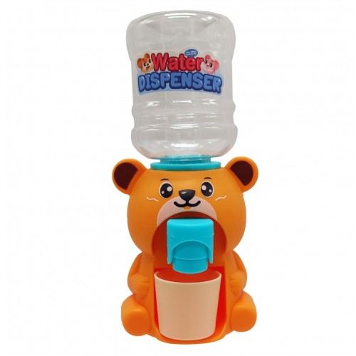 Детский кулер для воды со стаканчиком "Мишка" 2016-222A(Orange)