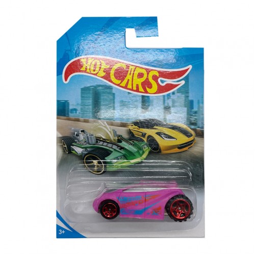 Машинка игровая металлическая Hot cars 324-89-1 меняет цвет, масштаб 1:64