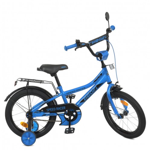 Велосипед детский PROF1 Y18313 18 дюймов, синий