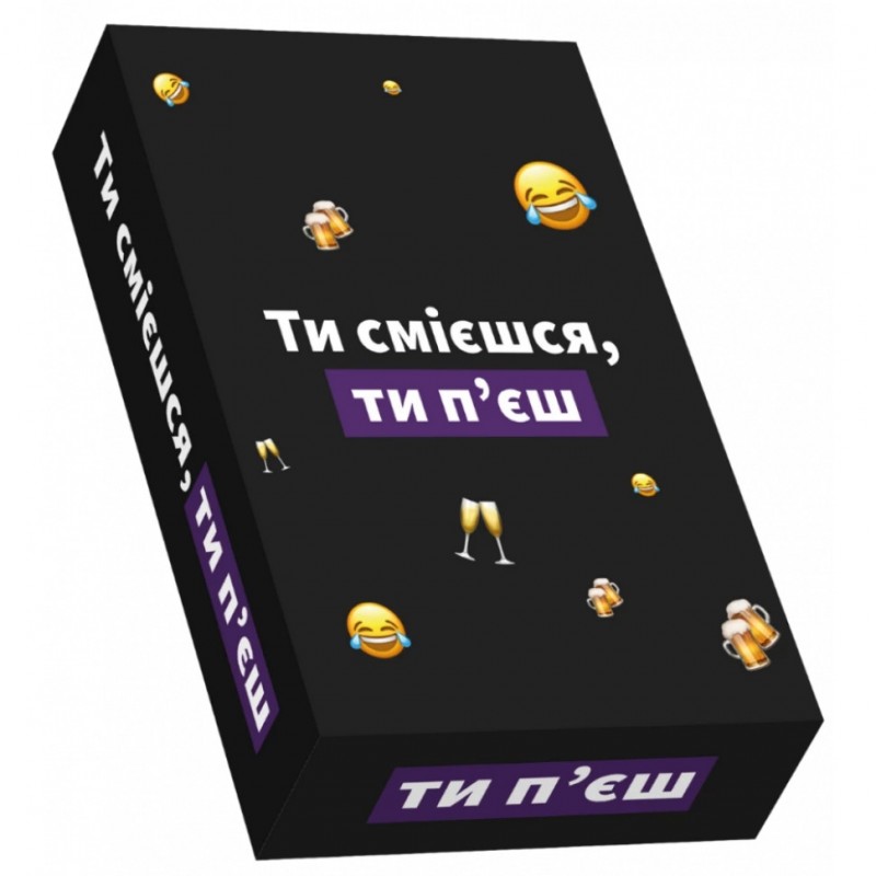 Настольная игра "Ты смеешься, ты пьешь" 290025