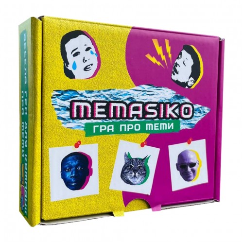 Настольная игра с мемами "Memasiko" PLR-0023