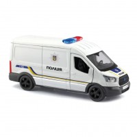 Автомодель "FORD TRANSIT VAN ПОЛИЦИЯ" 250343U, 1:32