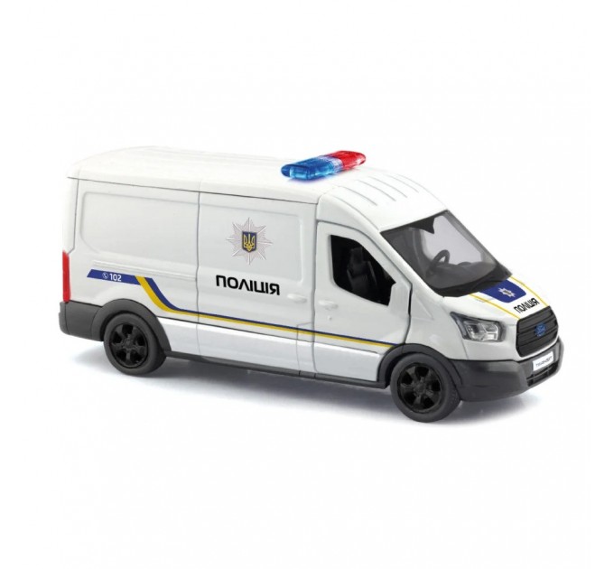 Автомодель "FORD TRANSIT VAN ПОЛИЦИЯ" 250343U, 1:32