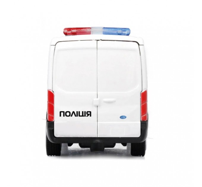 Автомодель "FORD TRANSIT VAN ПОЛИЦИЯ" 250343U, 1:32