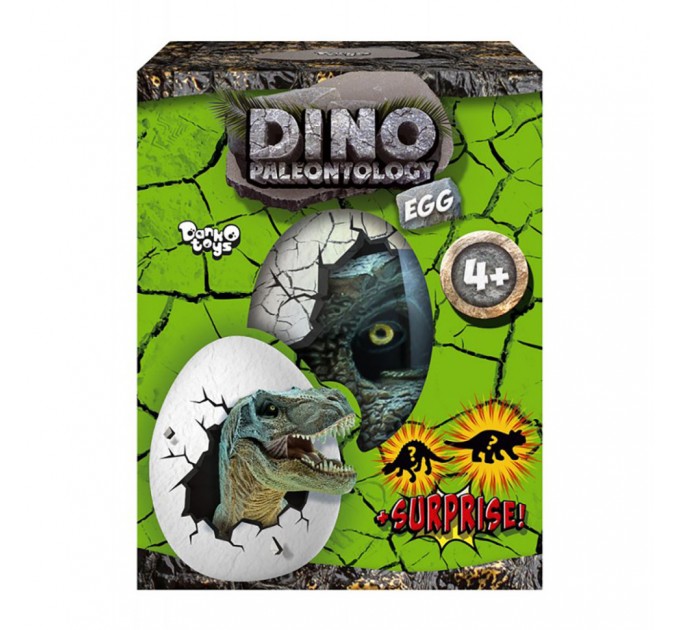 Комплект креативного творчества "Dino Paleontology. EGG" DP-03-01, 4 в 1