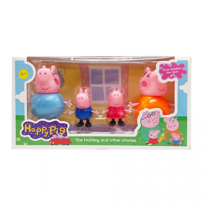 Игровой набор фигурок "Свинка Пеппа" 1820 (7920) 4 фигурки, блистер
