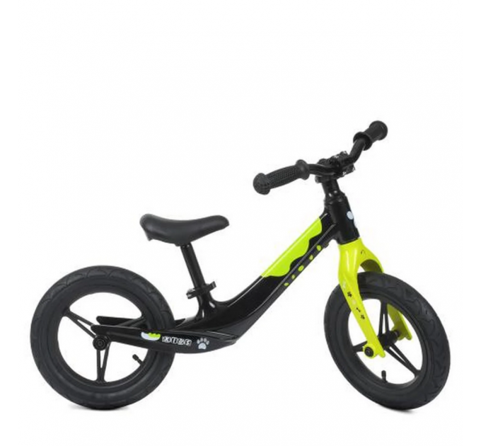 Беговел детский Profi Kids LMG1255-2 салатовый, 12 дюймов