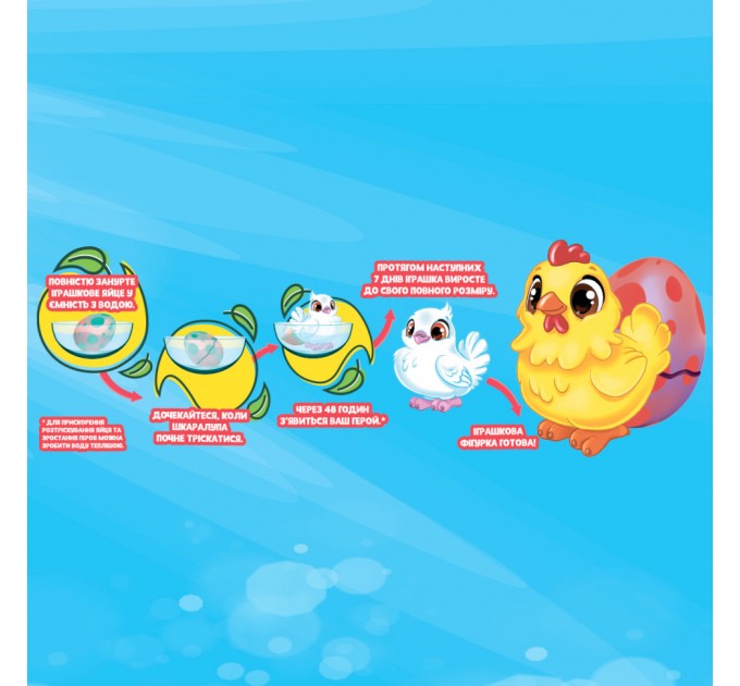 Растущая игрушка "Птички" #sbabam 91/CN22 в яйце «Eggy Animals»