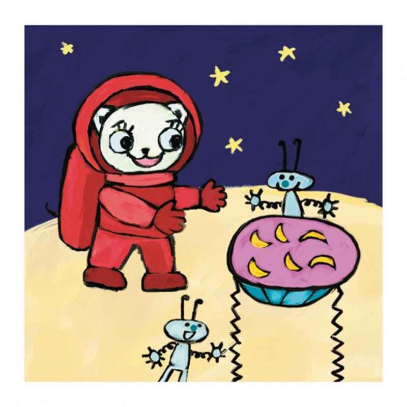 Детская книжка Киса-Миса в космосе 253585, 24 страницы