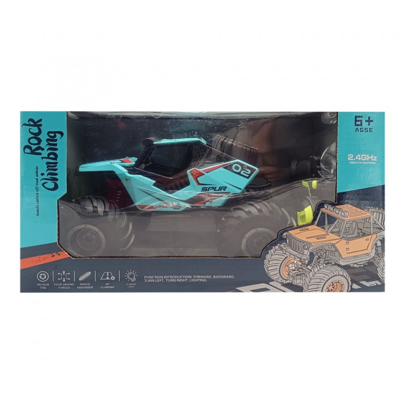 Машинка на радиоуправлении «Rock Climbing» M765-36(Turquoise) свет