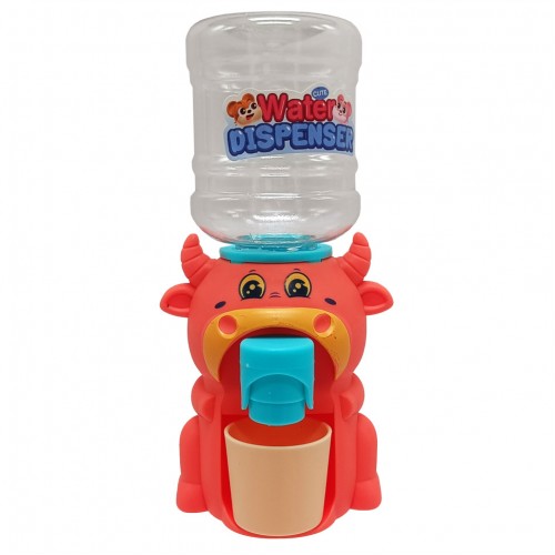 Детский кулер для воды со стаканчиком "Бычок" 2016-222A(Coral)