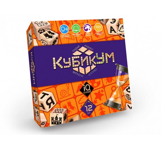 Развлекательная игра "КубикУм" G-KU-01U на укр. языке