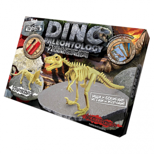 Игровой набор для проведения раскопок DP-01 DINO PALEONTOLOGY в коробке