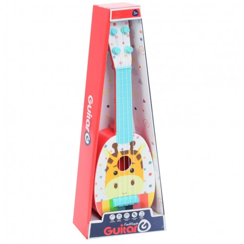 Детская музыкальная игрушка Гитара Жираф 898-39, 4 струны