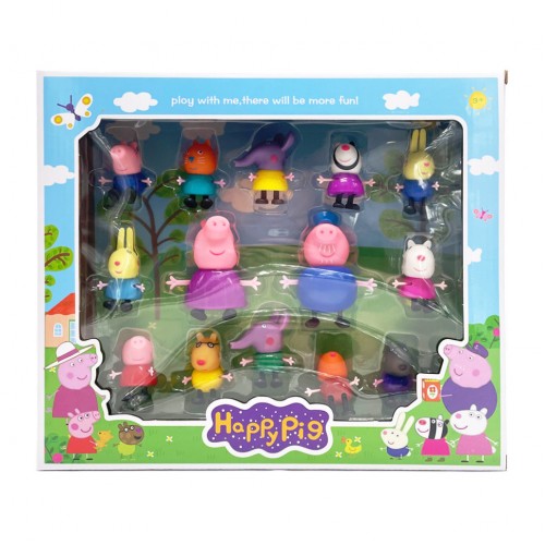 Игровой набор фигурок "Свинка Пеппа" 6340PP 14 фигурок