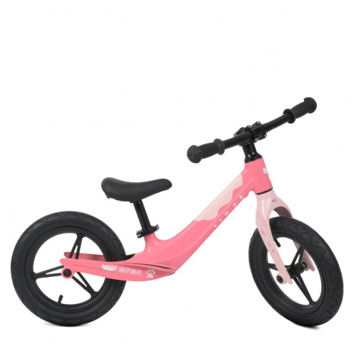 Беговел детский Profi Kids LMG1255-5 розовый, 12 дюймов