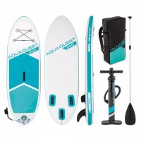 SUP-борд Aqua Quest 240 68241, 240 х 76 х 13 см, доска, весло, ручной насос, сумка