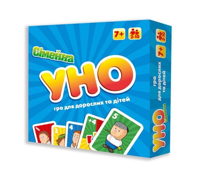 Настольная игра "УНО Семейная 2 в 1" 30606 (укр.)