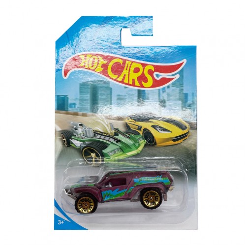 Машинка игровая металлическая Hot cars 324-89-3 меняет цвет, масштаб 1:64