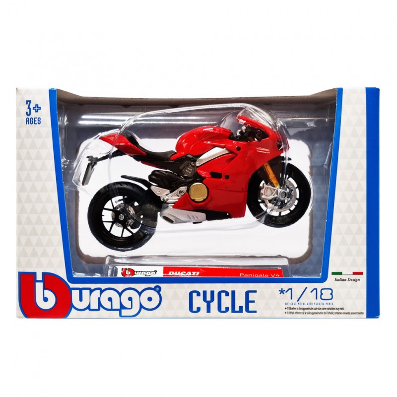 Детская модель Мотоцикла "DUCATI Panigale V4" 18-51030-5 масштаб 1:18