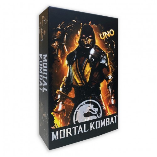 Настольная игра "Mortal Kombat UNO" PLR-0022 на украинском языке