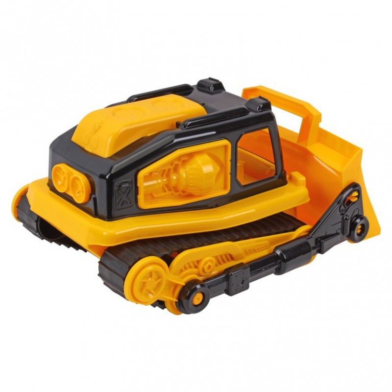Детская игрушка Бульдозер 9697TXK желтый, большой
