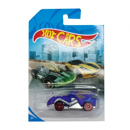 Машинка игровая металлическая Hot cars 324-145-3 изменяет цвет, масштаб 1:64