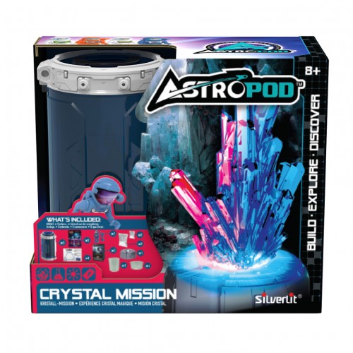 Игровой набор Миссия «Вырасти кристалл» Astropod 80337 с фигуркой