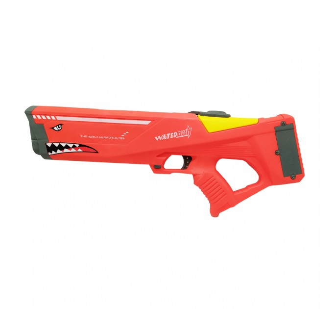 Водяний автомат "Акула" электрический с аккумулятором Shark Electric Water Gun 2131(Red) Красный